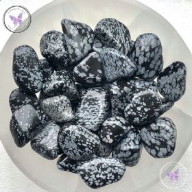 Snowflake Obsidian Tumble Stone